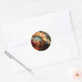 geboorte ronde sticker (Envelop)