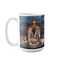 Geboorte Scène Baby Jesus Christelijke Kerstmis