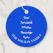 Geboorte Scène - Gelukkig Pasen | Bedankjes Labels (Achterkant)