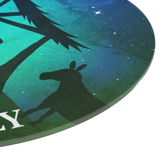 Geboorte Scène - Gelukkig Pasen | Snijplank (Hoek)