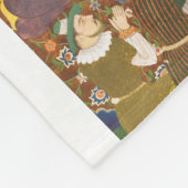 Geboorte scène in Indiase stijl Fleece Deken (Hoek)