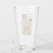 Geboorte scène in Indiase stijl Glas (Achterkant)