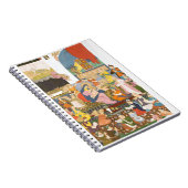 Geboorte scène in Indiase stijl Notitieboek (Rechterzijde)