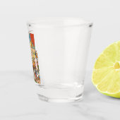 Geboorte scène in Indiase stijl Shot Glas (Rechts)