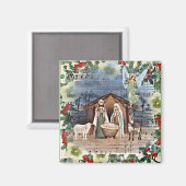 Geboorte Scène, Vreugde aan de Wereld, Magneet (Voorkant / Achterkant)