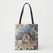 Geboorte Scène, Vreugde aan de Wereld, Tote Bag (Voorkant)