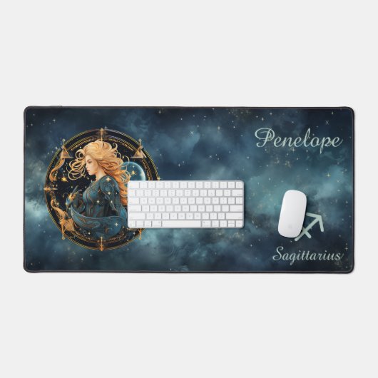 Geboorte sterrenbeeld Boogschutter Astroloog Bureaumat (Keyboard & Muis)