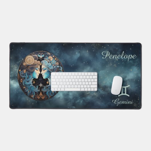 Geboorte sterrenbeeld Tweelingen Astroloog Bureaumat (Keyboard & Muis)