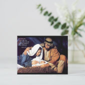 Geboorte van Christus/2:11 Luke Feestdagenkaart (Staand voorkant)