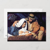 Geboorte van Christus/2:11 Luke Feestdagenkaart (Voorkant / Achterkant)
