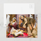 Geboorte van Christus Briefkaart (Voorkant / Achterkant)