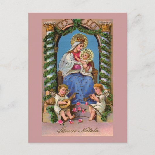 geboorte van Christus Briefkaart (Voorkant)