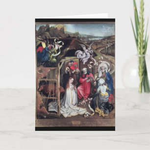 Geboorte van Christus, c.1425 Feestdagen Kaart