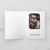 Geboorte van Christus - de Dag - Correggio - Feestdagen Kaart (Binnen)