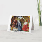Geboorte van Christus en Kardinaal Rolin door Jean Kaart (Voorkant)