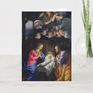 Geboorte van Christus Feestdagen Kaart