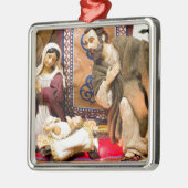 Geboorte van Christus Metalen Ornament (Links)