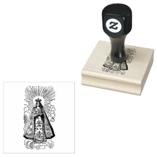 Geboorte van de Heilige Maagd Maria Rubberstempel (Gestempeld)