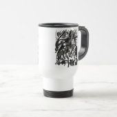 Geboorte van de Wolven Retro Art Reis Mok (Voorkant rechts)