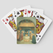 Geboorte van Fra Angelico Pokerkaarten (Achterkant)