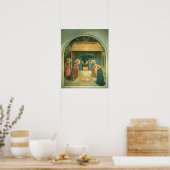 Geboorte van Fra Angelico Poster (Keuken)