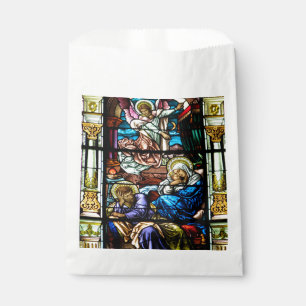Geboorte van het Venster van het Glas in lood van Bedankzakje