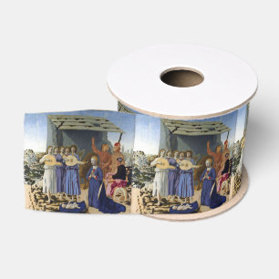 GEBOORTE VAN JESUS, ENGELEN door PIERO DELLA FRANC Grosgrain Lint