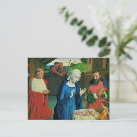 geboorte van Jezus Briefkaart (Staand voorkant)