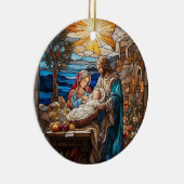 Geboorte van Jezus Christus, Geboorte van de Verlo Keramisch Ornament (Rechts)