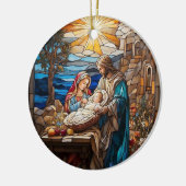 Geboorte van Jezus Christus, Geboorte van de Verlo Keramisch Ornament (Links)