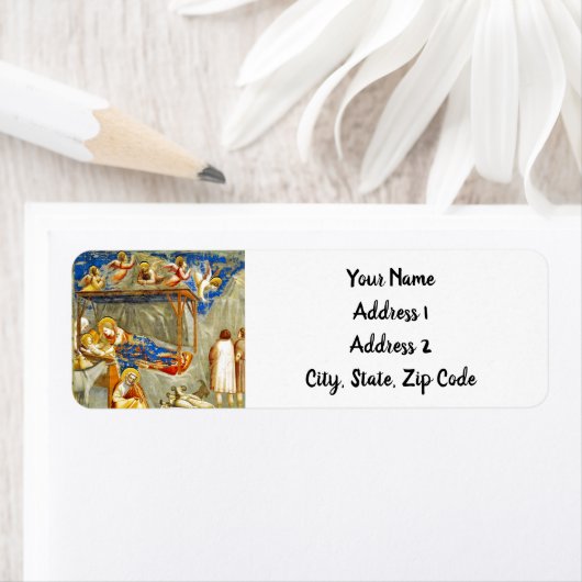 Geboorte van Jezus Etiket (Insitu)