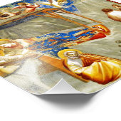 Geboorte van Jezus Foto Afdruk (Hoek)