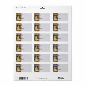  geboorte van Jezus Gift Label (Full Sheet)
