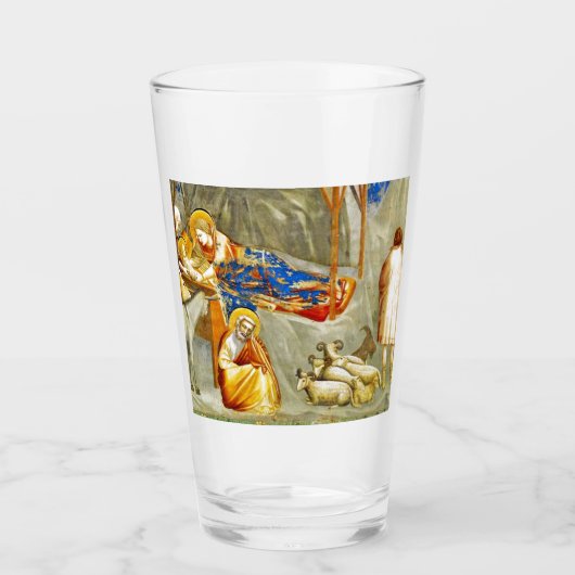 Geboorte van Jezus Glas (Voorkant)