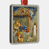 Geboorte van Jezus Metalen Ornament (Rechts)