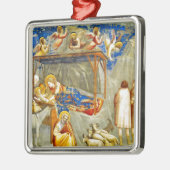 Geboorte van Jezus Metalen Ornament (Links)