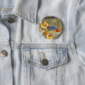 Geboorte van Jezus Ronde Button 5,7 Cm (In situ)