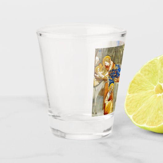 Geboorte van Jezus Shot Glas (Links)