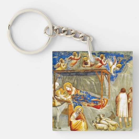 Geboorte van Jezus Sleutelhanger (voorkant)