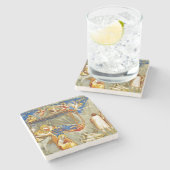 Geboorte van Jezus Stenen Onderzetter (Zijkant)