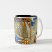 Geboorte van Jezus Tweekleurige Koffiemok (Voorkant rechts)