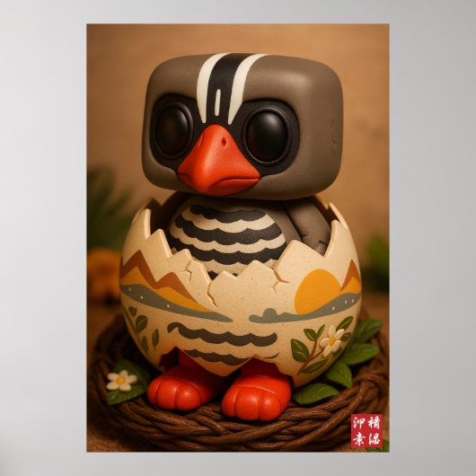 Geboorte van Kagu. Poster (Voorkant)