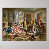 Geboorte van Old Glory Poster (Voorkant)