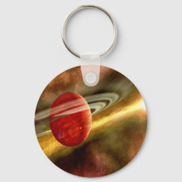 Geboorte van Saturnus Sleutelhanger