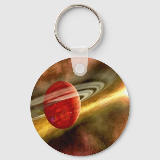 Geboorte van Saturnus Sleutelhanger (Voorkant)