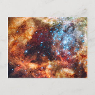 Geboorte van sterren Kosmische ansichtkaart Briefkaart