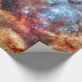 Geboorte van sterren Kosmische Schepping Cadeaupapier (Hoek)