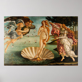 geboorte van Venus Botticelli Poster