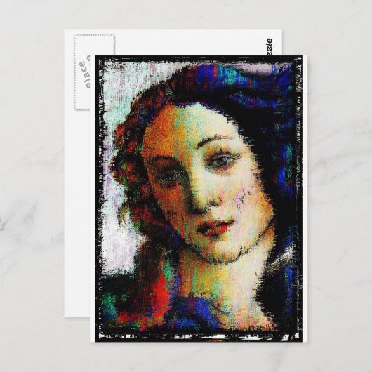 geboorte van Venus Briefkaart (Voorkant / Achterkant)