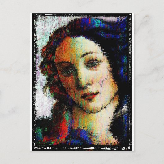 geboorte van Venus Briefkaart (Voorkant)